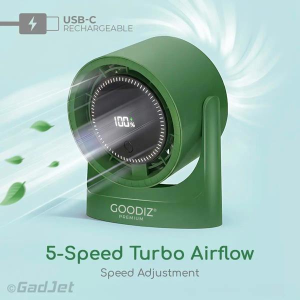 Goodiz AirGlow Desk Fan