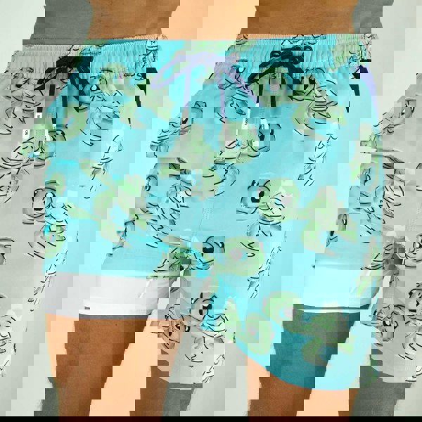 Randy Cow Matching Father & Son Turtles Swim Shorts