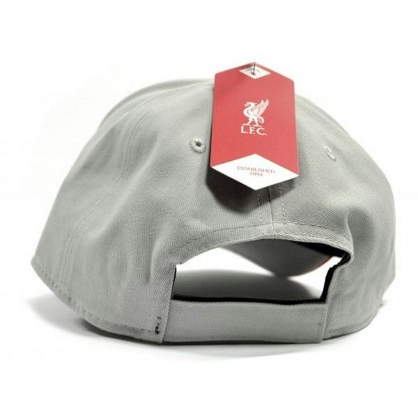 Liverpool FC Unisex Adult Two Tone Baseball Cap - Grey/Red