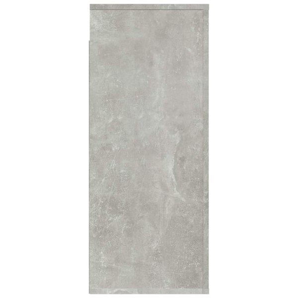 Berkfield Wall Cabinet Concrete Grey 80x33x80 cm Engineered Wood