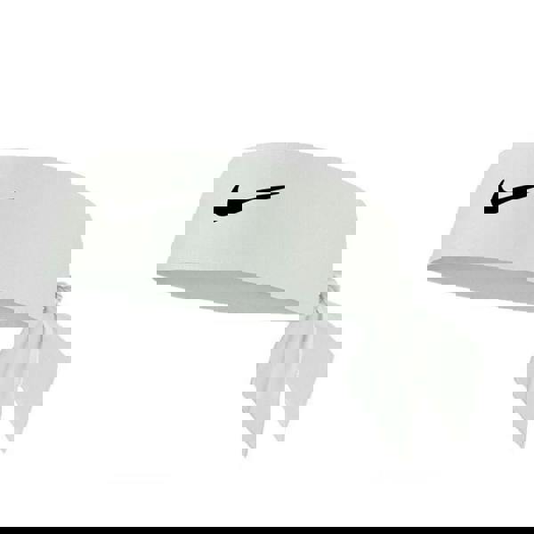 Nike Logo Dri-FIT Reversible Headband - White