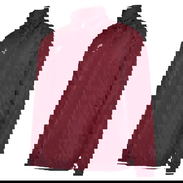 Umbro Mens Club Essential Light Waterproof Jacket - New Claret - 