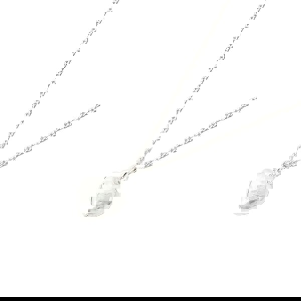 Minimalist Puffed Heart Sterling Silver Necklace