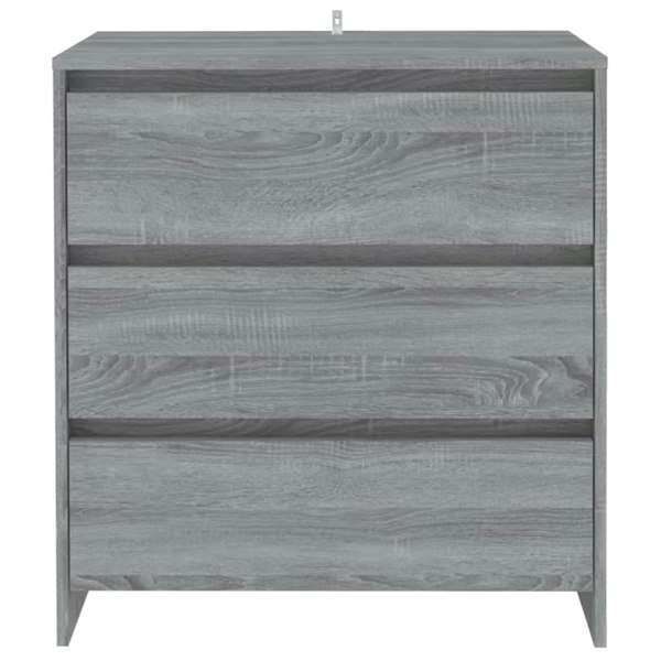 Berkfield Sideboard Grey Sonoma 70x41x75 cm Engineered Wood