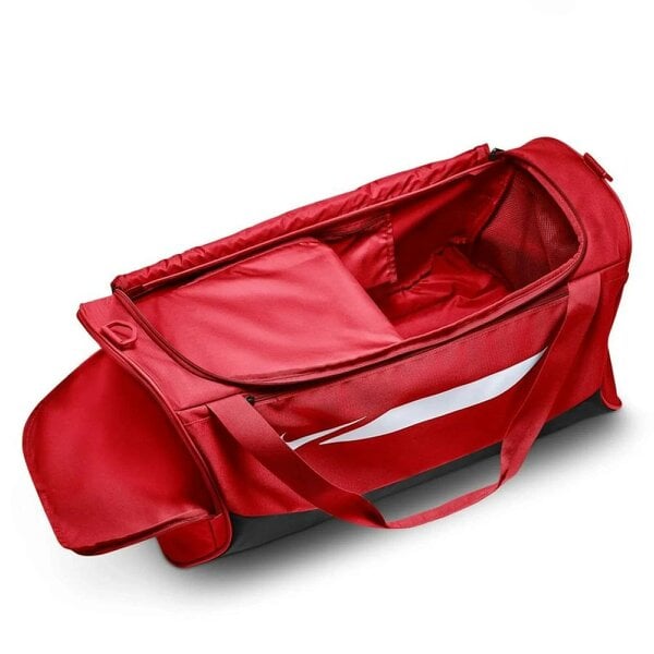 Nike Academy Medium Duffel Bag Holdall Red IO0918