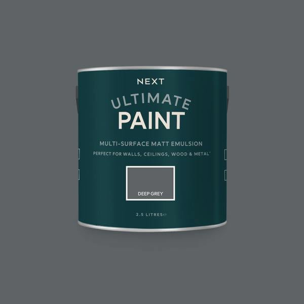 Next Deep Grey Mixed To Order Ultimate Paint 2.5L