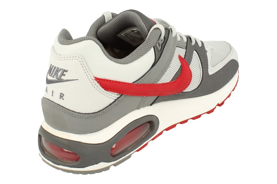 Nike Air Max Command Mens Trainers 629993  049 - Pure Platinum Gym Red 049 - Photo 2