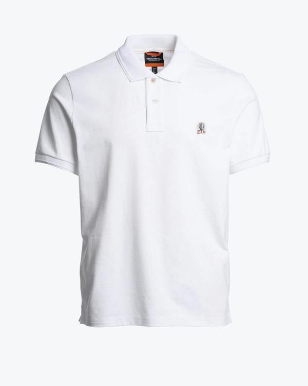 Parajumpers Wellington Mens Polo Shirt - White 501