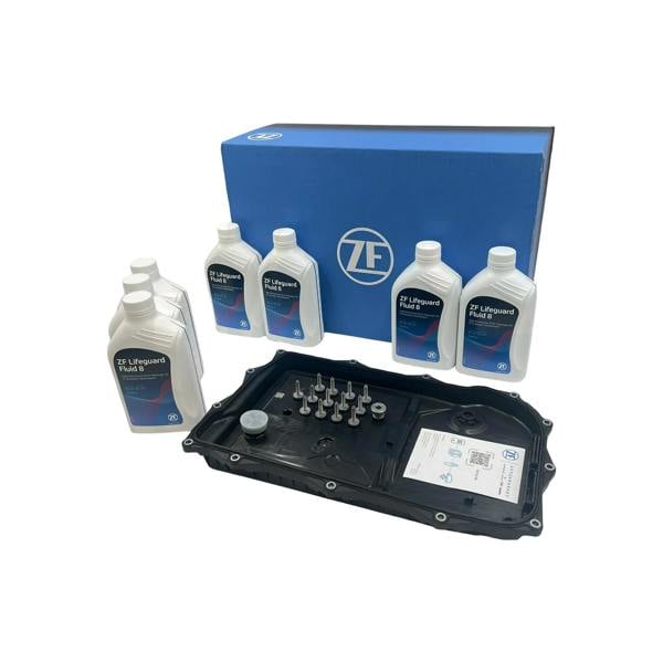ZF 8HP Bmw 8 Speed Transmission Gearbox Sump Pan Filter Kit Inc Oil Genuine