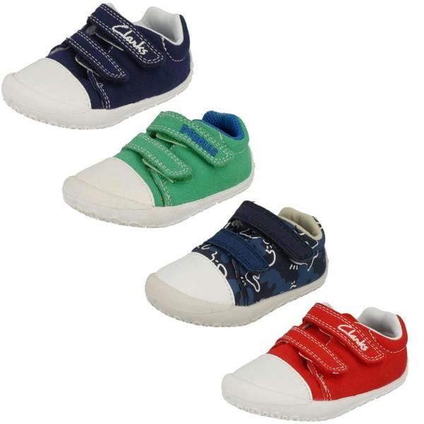 Clarks Boys Clarks Canvas Doodles Little Chap