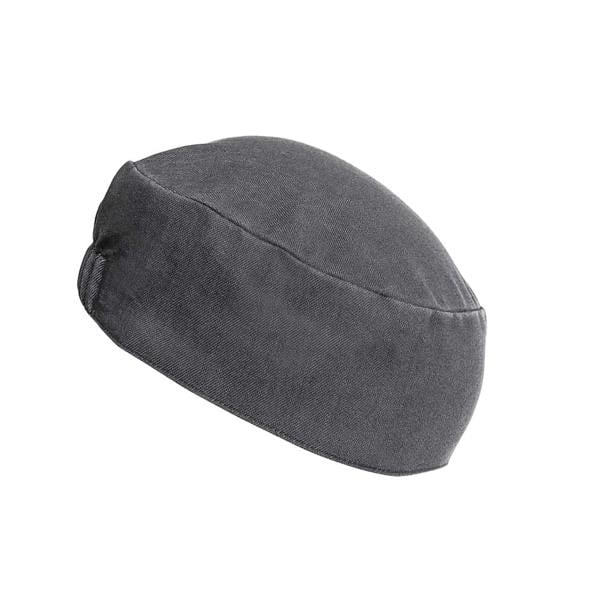 Premier Denim Chef Skull Cap - Grey Denim