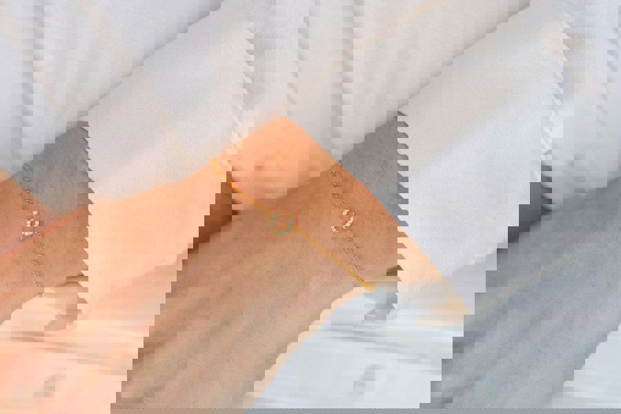 Gold Trip Horseshoe Bracelet