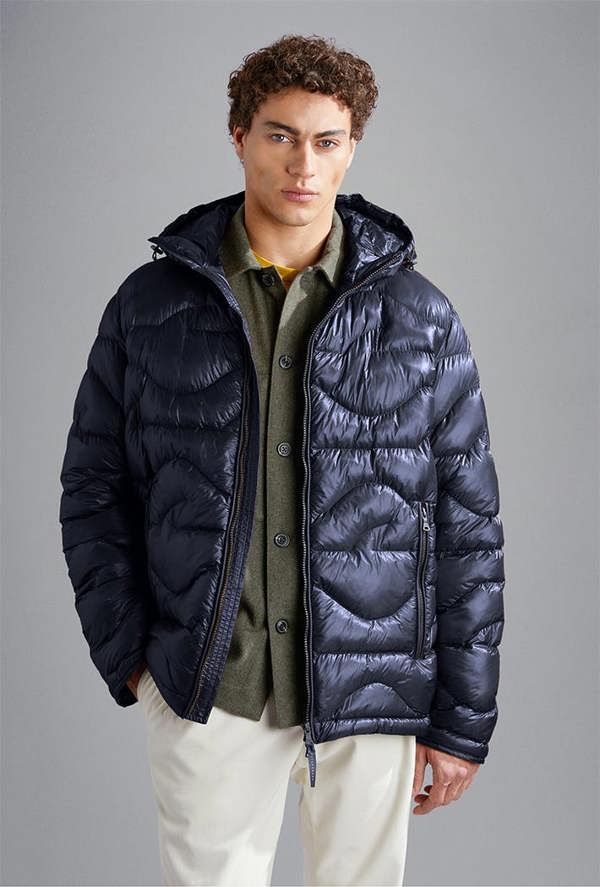 Paul & Shark Men's Monogram Nylon Jacket