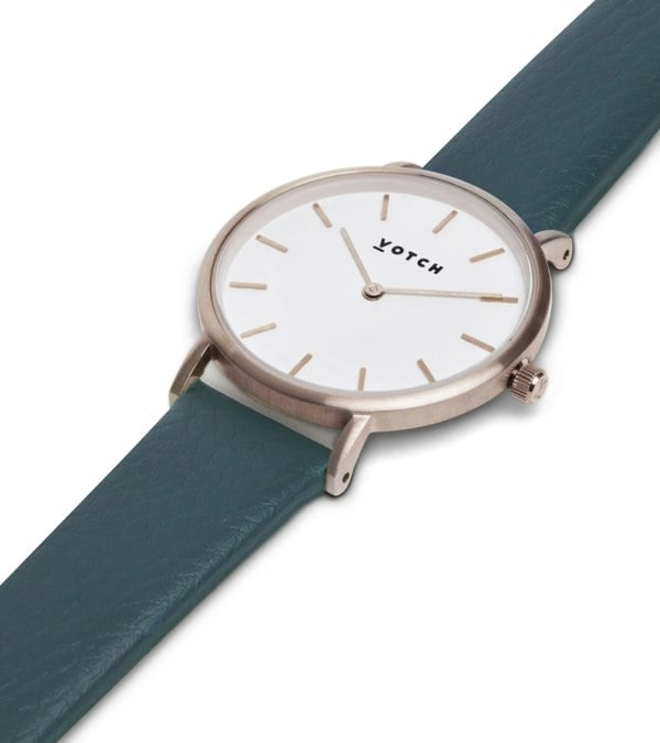 Votch Silver & Juniper Watch | Petite