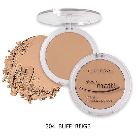 PHOERA Sheer Matte Long Lasting Compact Foundation Setting Powder