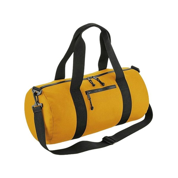 Bagbase Barrel Recycled Duffle Bag - Mustard