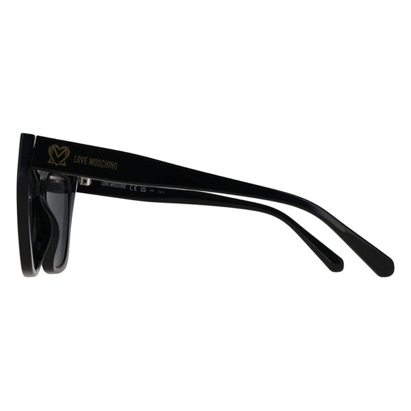 Love Moschino Sunglasses MOL070/S 807 IR Black Grey