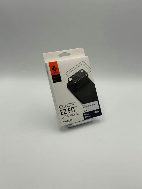 Spigen Glastr EZ Fit Optik Pro XL Camera Lens Protector 17 Pro Max 6.9" Blue - AGL10651