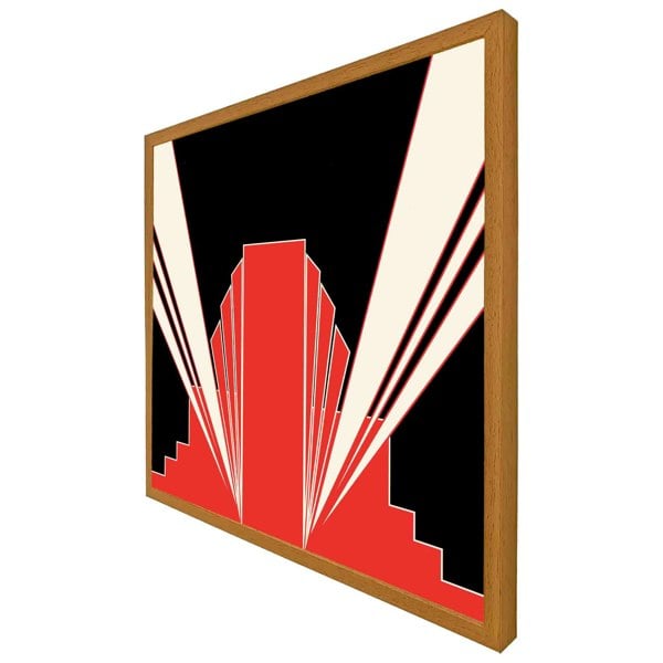 Benjamin Tate Design Art deco building (Picutre Frame)