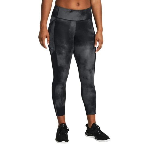 Under Armour Womens Launch Printed Leggings - Black