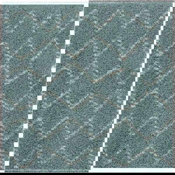 Moroccan-style thick shaggy rug, With a deep 30 mm pile, non-shedding, pet-friendly