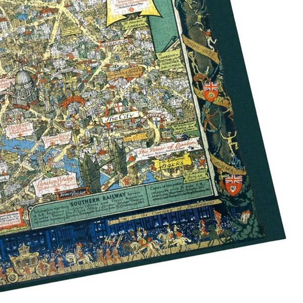 London Town, Southern Railway Jigsaw, Jigsaws & Puzzles, Travel, Gift
