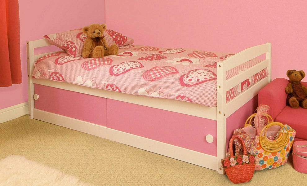 Comfy Living Single 3ft Bed with Slide Storage: Space-Saving and Convenient Design