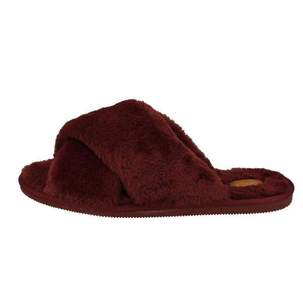 Clarks Ladies Clarks Cross Detailed Mule Slippers Dream Lux