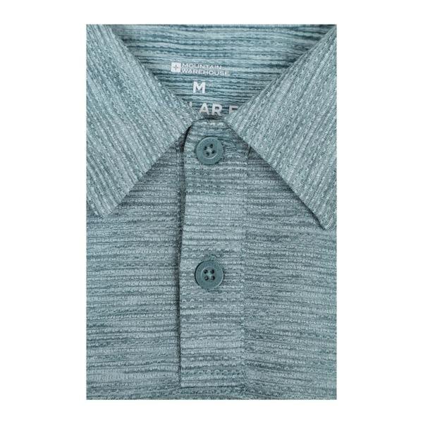 Mountain Warehouse Mens Nova Polo Shirt - Blue - 
