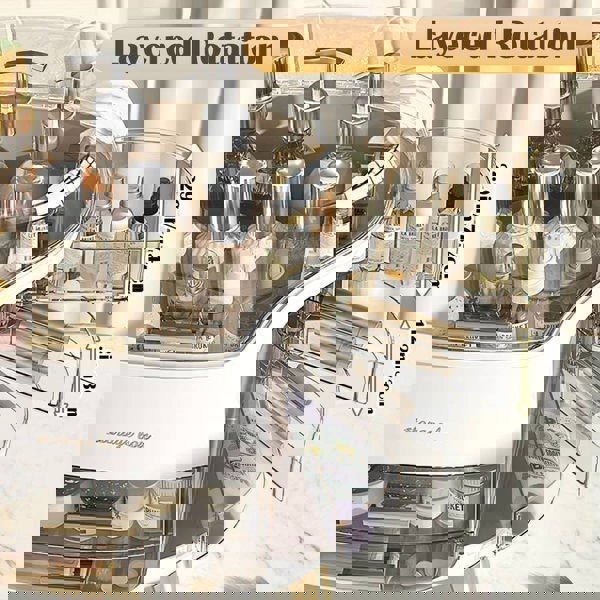 smartbies Large Capacity Makeup Storage Organiser Box