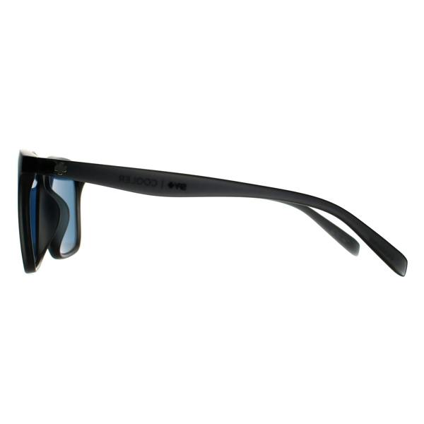 Spy Sunglasses Cooler 67000000000002 Matte Transparent Grey Coral Red Mirror