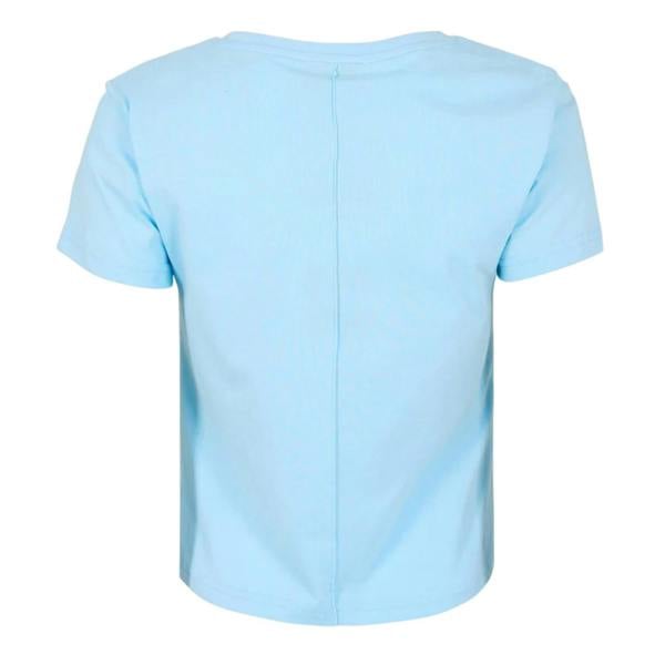 Never Fully Dressed Womens/Ladies Cherry Crew Neck T-Shirt - Blue - 