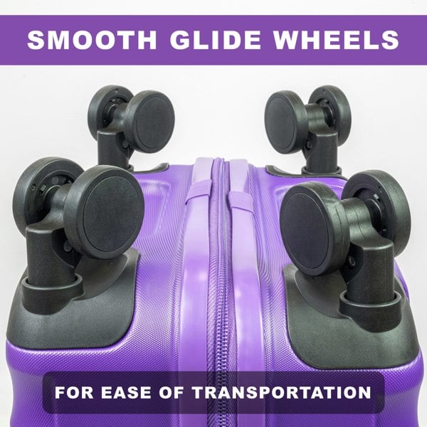 Pierre Cardin Soleil Hard Shell Suitcase Wheeled Luggage