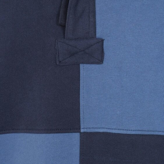 Lazy Jacks LJ720  - Men's Quartered Sweatshirt - Storm/Marine