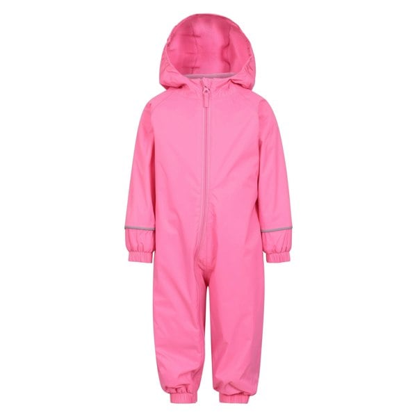 Mountain Warehouse Kids Spright Waterproof Rain Suit - Pink