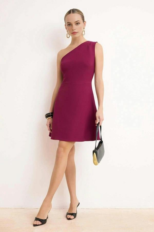 WOVCOR Mini Stretchy Woven Dress