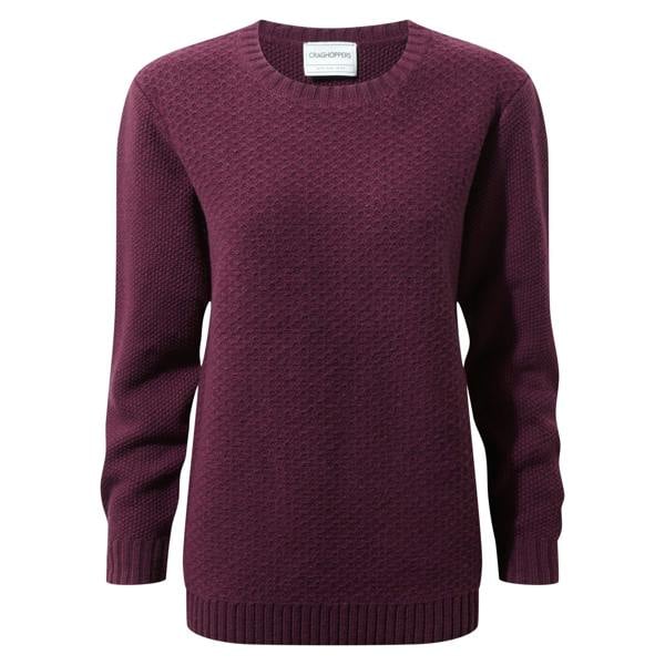 Craghoppers Womens/Ladies Anja Sweater - Winterberry - 
