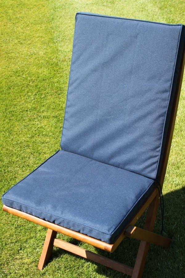 Seat and Back Cushion for Folding Chairs - Available in 6 colours