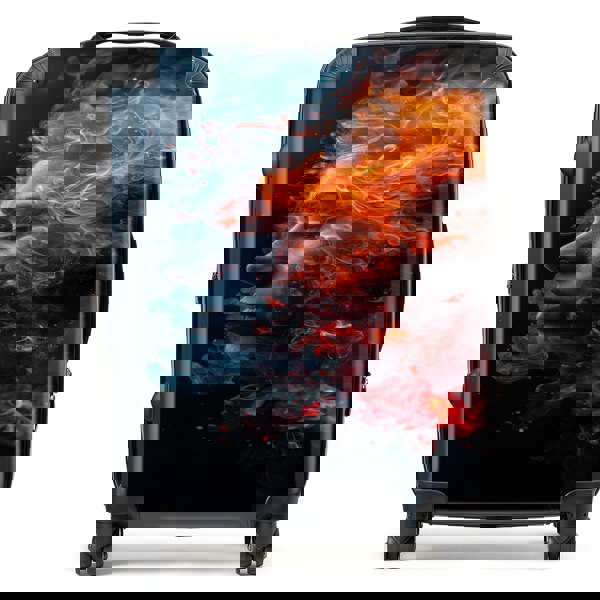 Warren Reed Fiery Mindscape: Portrait In Flames Suitcase