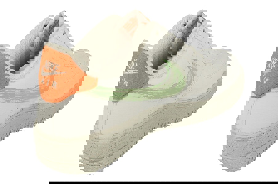 Nike Air Force 1 Crater GS Trainers Dx3067  100 - White Enamel Green 100 - Photo 2