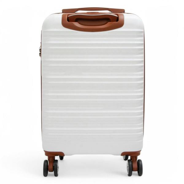 Snowball Hard Shell Cabin 55 x 36 x 20 cm ABS Suitcase Luggage Suitable for Easyjet, Ryanair