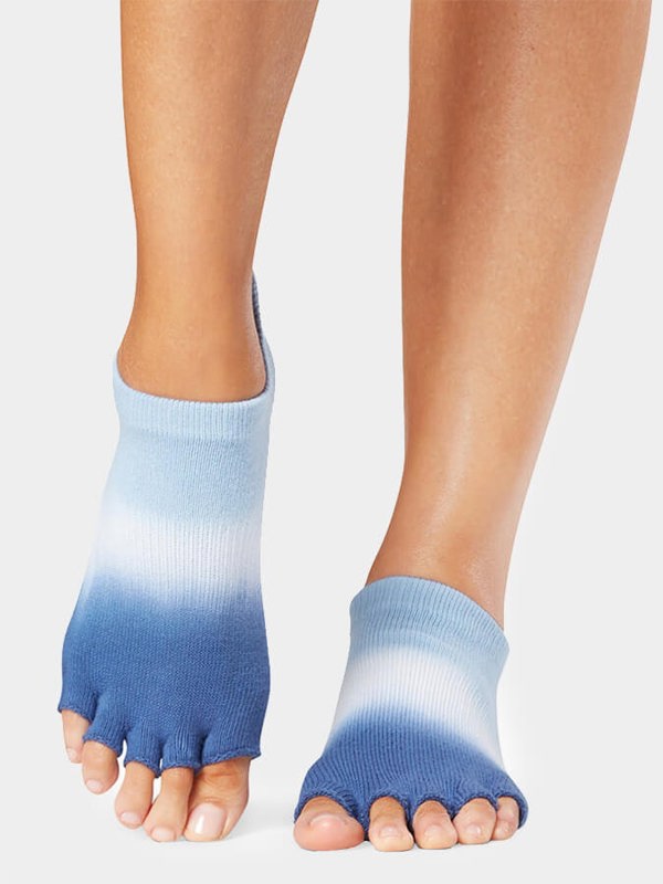 ToeSox Low Rise Half Toe Women's Yoga Grip Socks