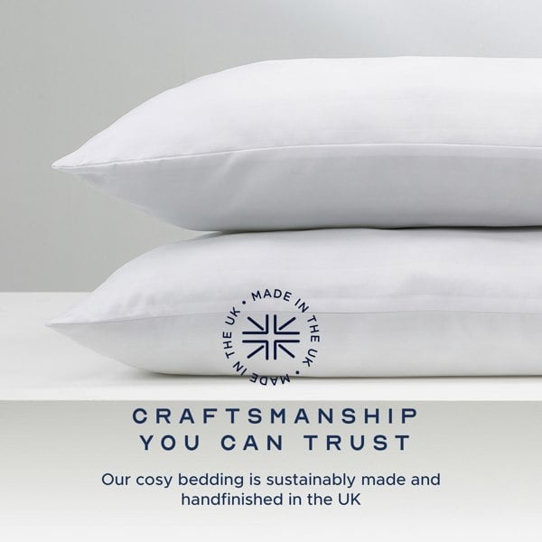 Snuggledown Scandinavian Hollowfibre Medium Support Pillow