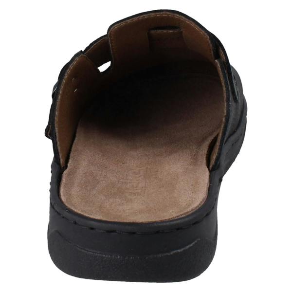 Rieker Mens Rieker Extra Wide Leather Mules Sandals 20394