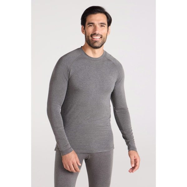 Mountain Warehouse Mens Keep The Heat Thermal Top - Charcoal