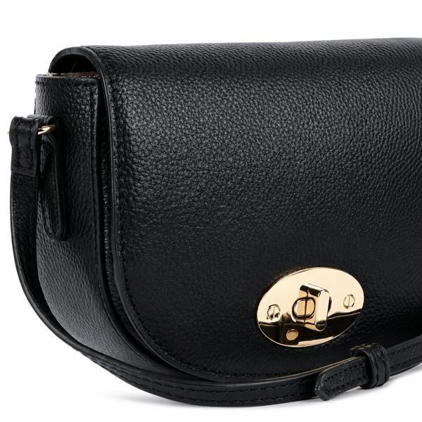 Ashwood 'Borsa della Moda' Real Leather Saddle Crossbody Bag: 63753