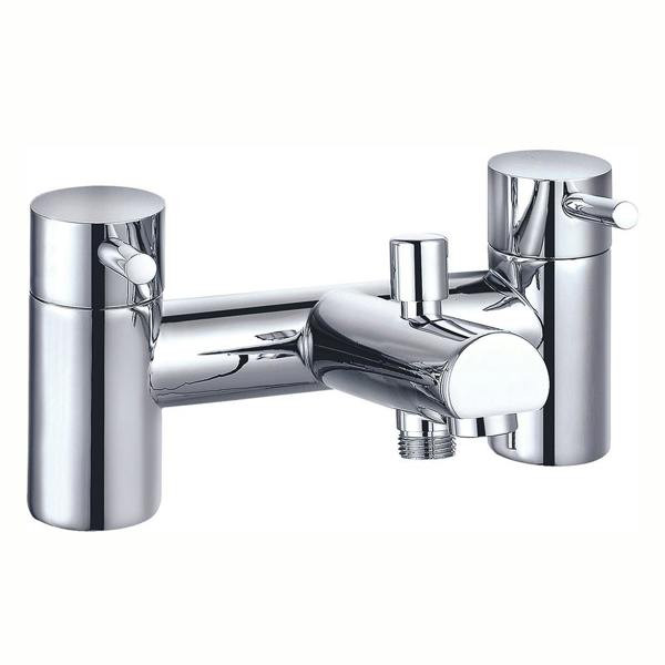 Flode Runn | Bath Shower Mixer | Including Handset and Holder | Chrome