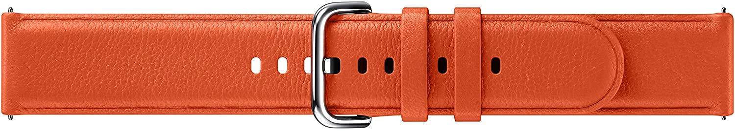 Samsung Galaxy Watch Active 2 Leather Band 20mm Orange - ET-SLR82MOEGWW