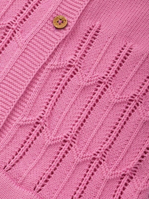 Kite Girls Organic Together Cardi Peony