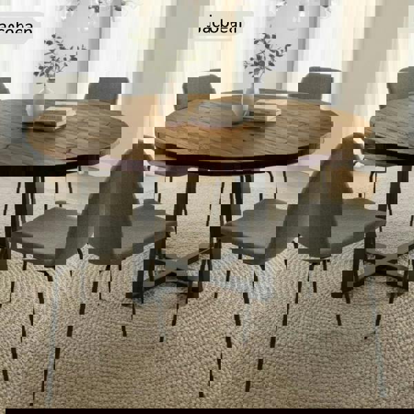 TRL Furniture Reclaimed Round Dining Table